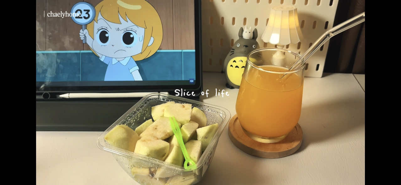 Slice of life 🎬🍂🍃🍀 #minivlog #homeliving #fruit #cozy