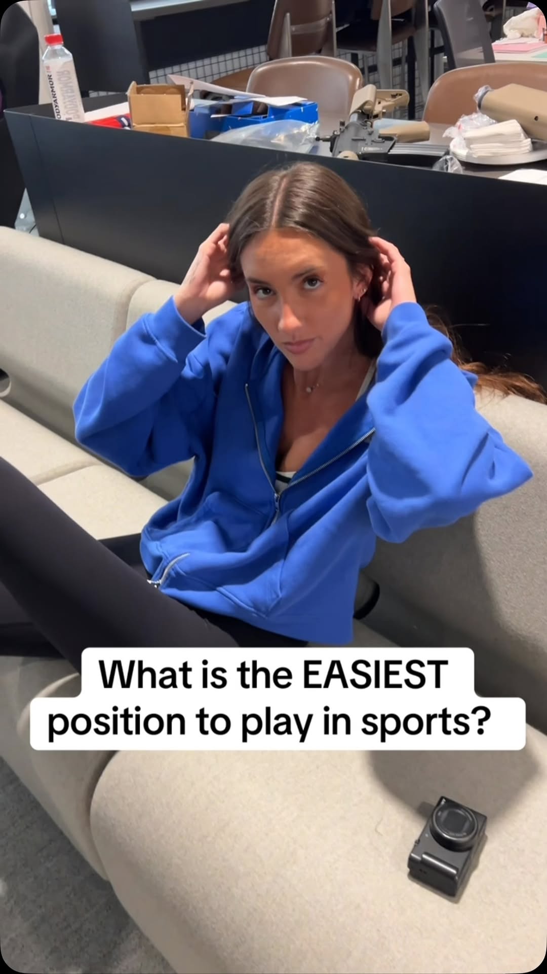 What is the easiest position to play in sports?